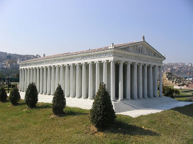 Реконструкция храма Артемиды
