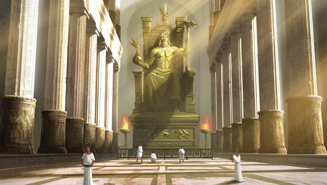 статуя зевса 7 чудес света