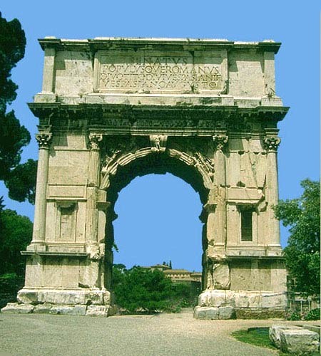 арка тита рим