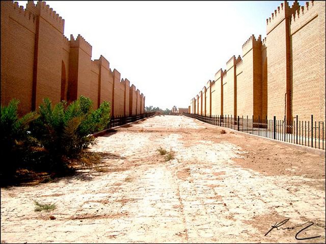 стены вавилона фото