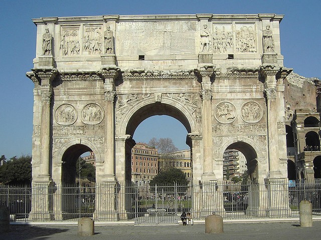 арка константина рим