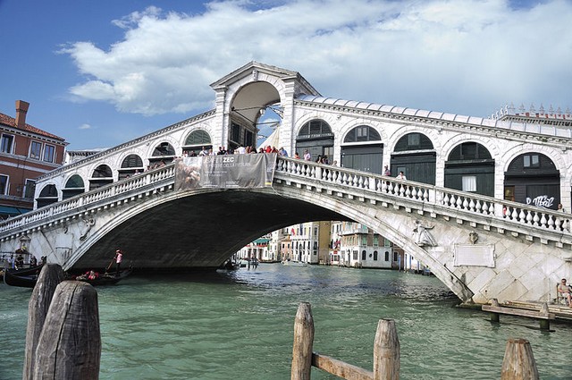 мост риальто венеция