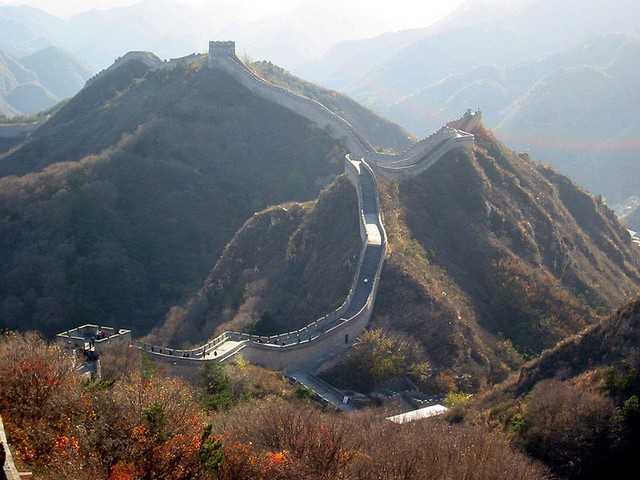 великая китайская стена участок бадалин возле Пекина