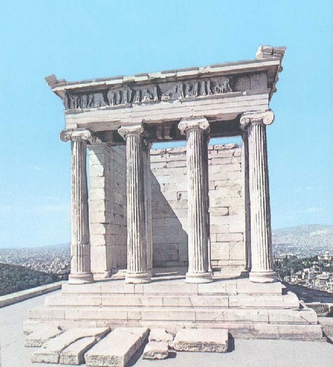 архитектура афинского акрополя